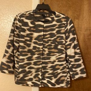 East 5th Leopard jacket size Large